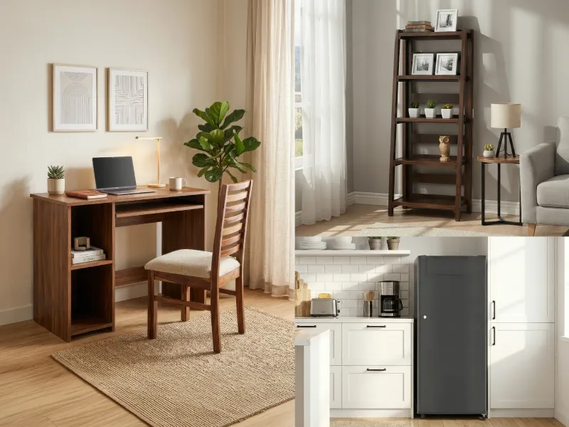 Rio Complete Study Essentials ? Alexa Chair, Hugo Bookshelf & Fridge